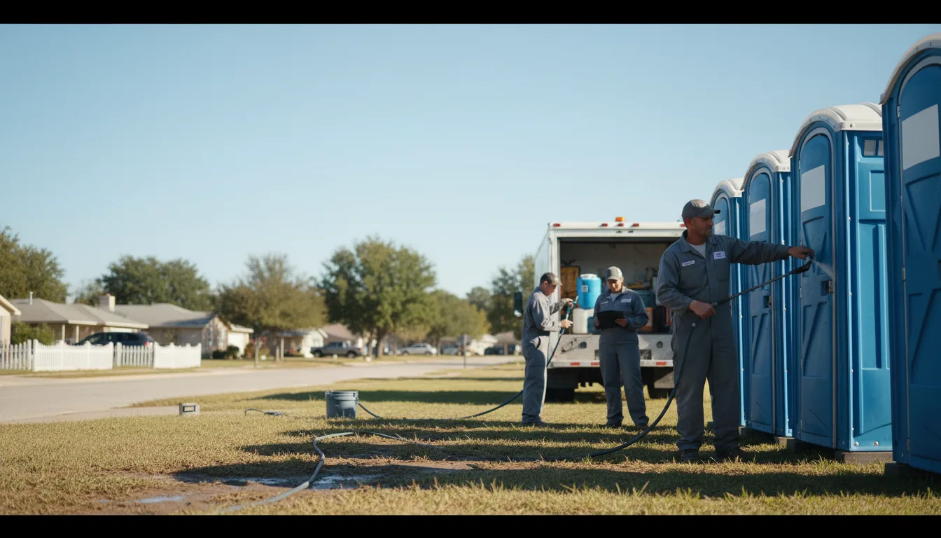 Long-Term Portable Toilet Rental in Floral, AR near me